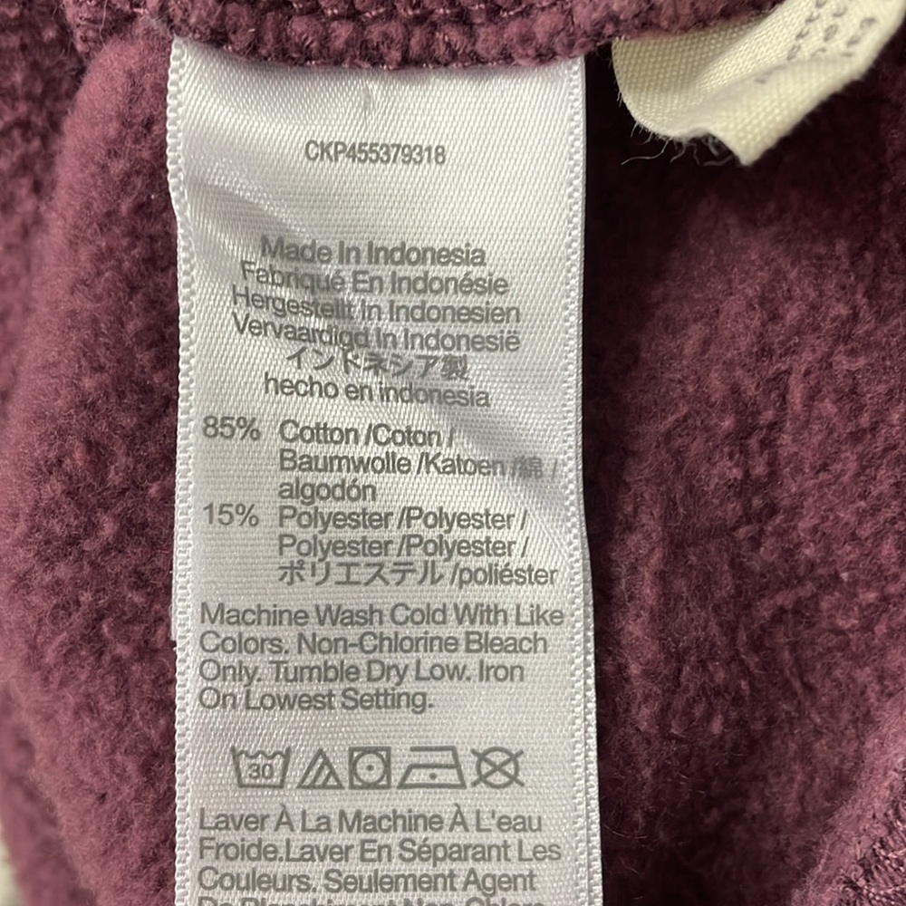 Madewell Burgundy Sweatshirt - Picture 6 of 9